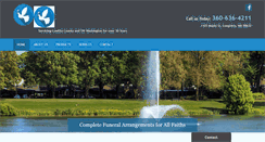 Desktop Screenshot of columbiafuneralservice.com